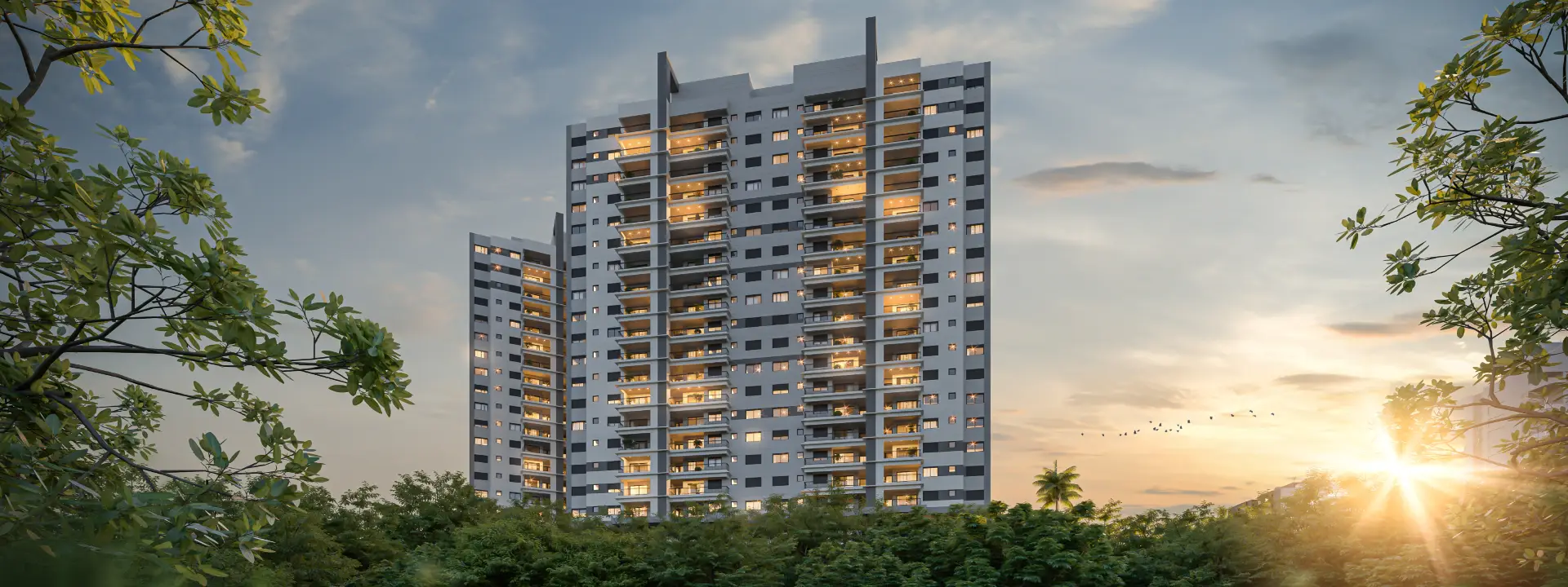 Alpha Park View — fachada principal