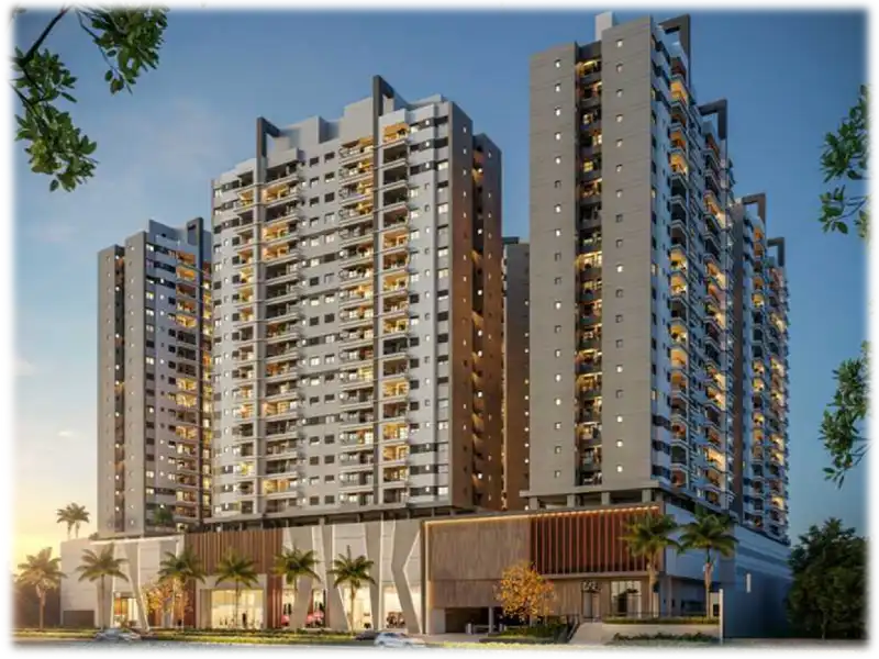 Torre Alpha Park View - fachada do empreendimento